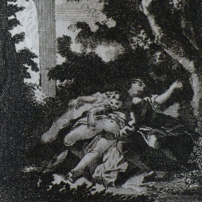 Concombre se change en araignée (Crébillon, Tanzaï & Néadarné, éd. 1758)