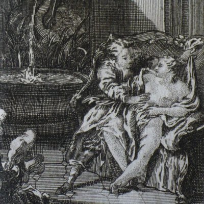 Jonquille désenchante Néadarné (Crébillon, Tanzaï & Néadarné, éd. 1758)