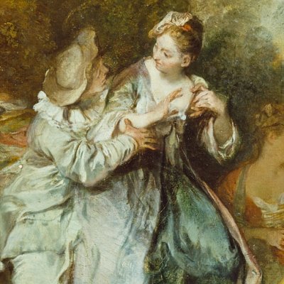 Conversation galante - Lancret