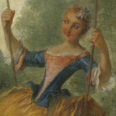 Panneau décoratif à l’escarpolette - Lancret