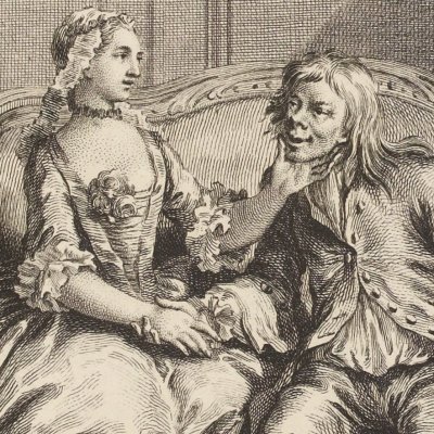 La fille (La Fontaine, Desaint et Saillant, 1755) - Oudry