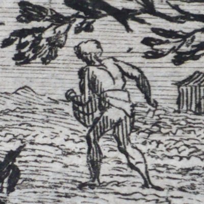 L’hirondelle et les petits oiseaux (F. de La Fontaine, Barbin, 1668) - Chauveau