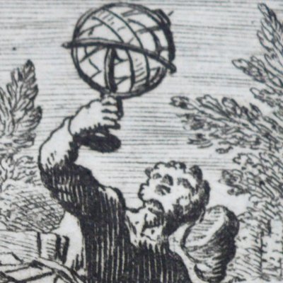 L’astrologue qui se laisse tomber dans un puits (F. de La Fontaine, Barbin, 1668) - Chauveau