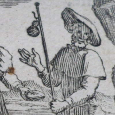 L’huître et les plaideurs (Fables de La Fontaine, 1679, 4eP) - Chauveau