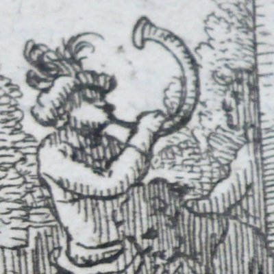 Le jardinier et son seigneur (Fables de La Fontaine, Barbin, 1668) - Chauveau