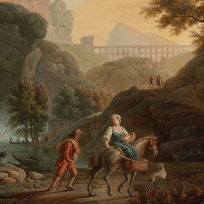 Le Soir, le torrent (série de Choisy) - Vernet