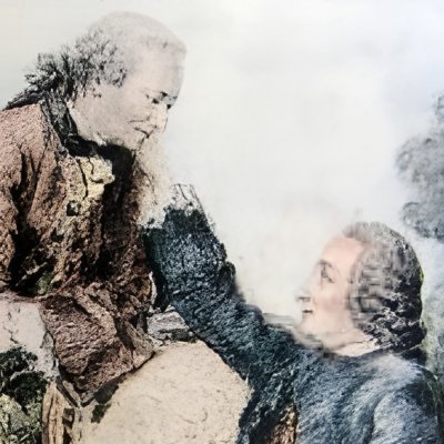 Grimm et Diderot - Carmontelle