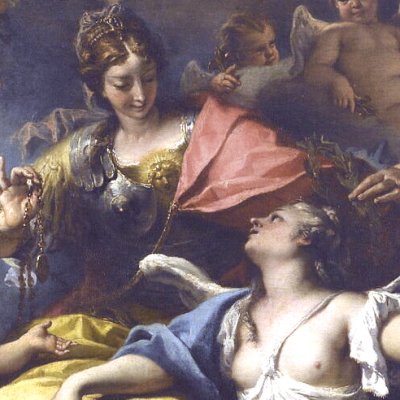 La France en Minerve écrasant l’Ignorance & couronnant la Vertu - Ricci