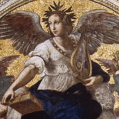 « Numine afflatur » (Chambre de la Signature, La Poésie) - Raphaël