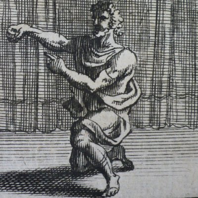 L’oracle et l’impie (Fables de La Fontaine, Barbin, 1668) - Chauveau