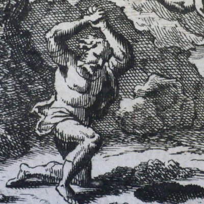 L’avare qui a perdu son trésor (Fables de La Fontaine, Barbin, 1668) - Chauveau