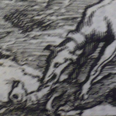 Le lièvre et la perdrix (Fables de La Fontaine, Barbin, 1668) - Chauveau