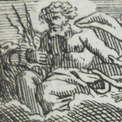 L’âne et ses maîtres (Fables de La Fontaine, Barbin, 1668) - Chauveau