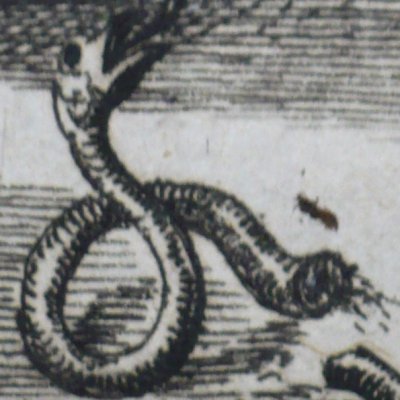 Le villageois et le serpent (Fables de La Fontaine, Barbin, 1668) - Chauveau