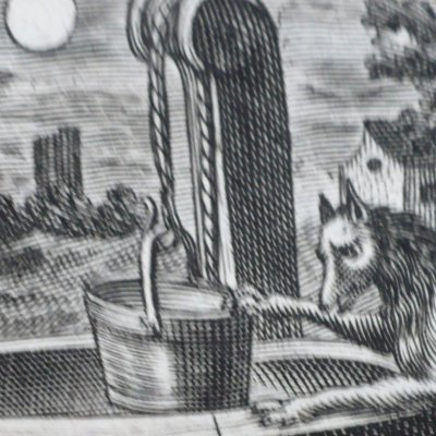Le loup et le renard (Fables de La Fontaine, 1679, 4eP)