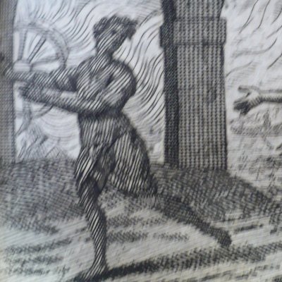Daphnis et Alcimadure (Fables de La Fontaine, 1694) - atelier de Chauveau