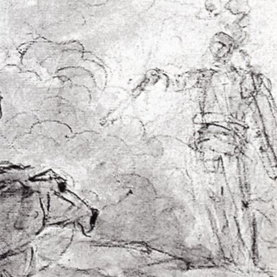 Renaud somme Sacripant de lui rendre son cheval Bayard - Fragonard