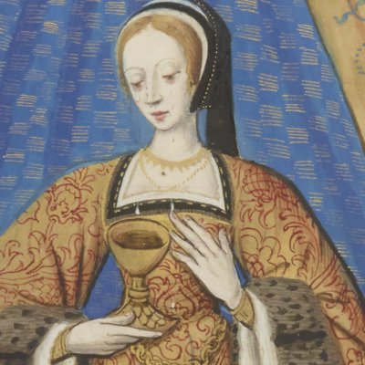 Suicide de Déjanire (Epîtres d’Ovide, trad. Saint-Gelais, Fr 874, F116v)
