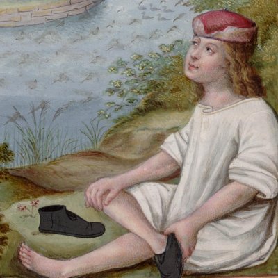 Léandre (Epistres des Dames illustres, Huntington)