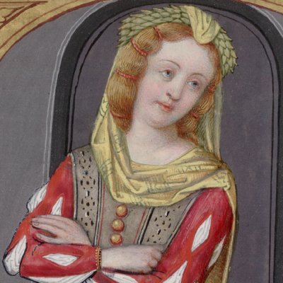 Cydippe (Epistres des Dames illustres, Huntington)