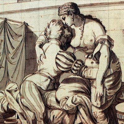 Paolo et Francesca de Rimini surpris par Gianciotto