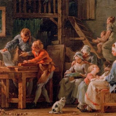 L’éducation des pauvres - Hallé