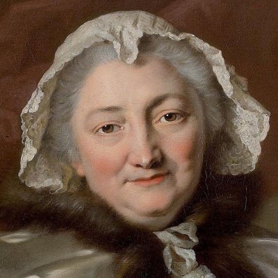 Portrait de Marie-Thérèse Geoffrin - Pierre Allais