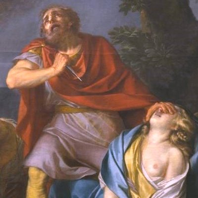 Le sacrifice de Jephté - Lacour