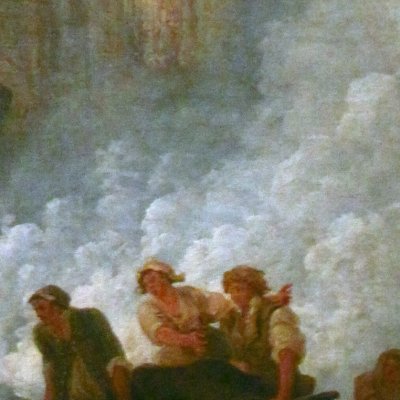 L’incendie de l’Opéra. Intérieur de la salle le lendemain de l’incendie - Robert