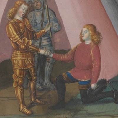 Hommage de Désir à Honneur (Livre du Cœur d’Amour épris, fr24399)