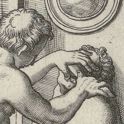 La société des Anabaptistes - Virgil Solis d’après Heinrich Aldegrever
