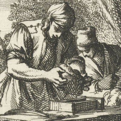 Le briquetier (De Tichgel laar, Livre des métiers, 1694) - Luyken