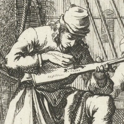 L’armurier (De Roeremaaker, Livre des métiers, 1694) - Luyken