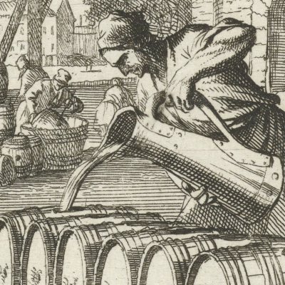 Le brasseur (De Brouwer, Livre des métiers, 1694) - Luyken