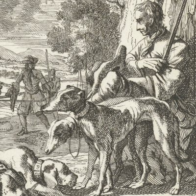 Le chasseur (De Jaager, Livre des métiers, 1694) - Luyken