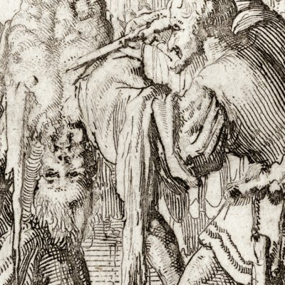 Barthélémy écorché vif et décapité, Arménie, 70 (Luyken, Théâtre des Martyrs)