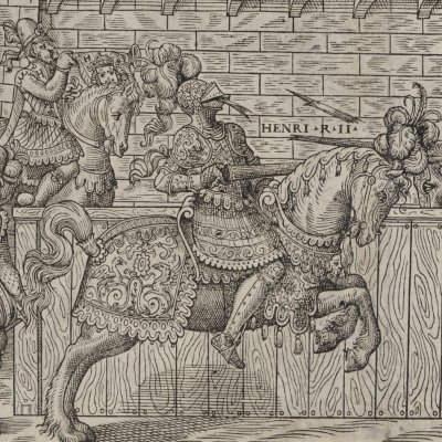 Tournoi où Henri II fut blessé à mort, 30 juin 1559 (dét) - Tortorel & Perrissin