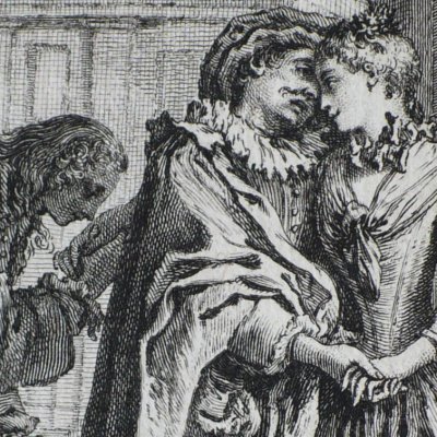 L’École des maris (Molière, II, 1734) - Boucher