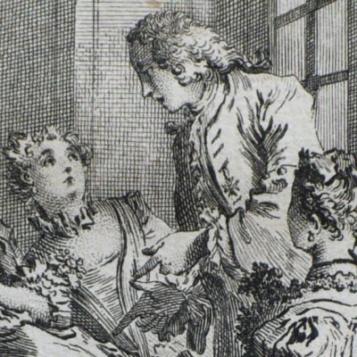 La Critique de l’École des femmes (Molière, II, 1734) - Boucher