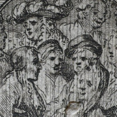 Vignette de la page de titre (Molière, I, 1773) - Moreau le Jeune