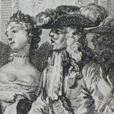 L'Impromptu de Versailles (Molière, II, 1773) - Moreau le Jeune
