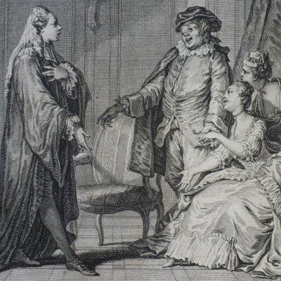 L’Amour médecin (Molière, III, 1773) - Moreau le Jeune