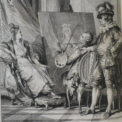 Le Sicilien ou l’Amour peintre (Molière, IV, 1773) - Moreau le Jeune