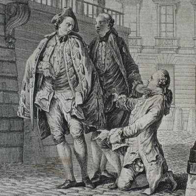 Les Fourberies de Scapin (Molière, VI, 1773) - Moreau le Jeune