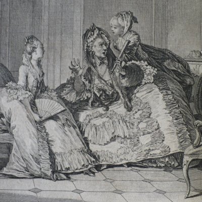 La Comtesse d'Escarbagnas (Molière, VI, 1773) - Moreau le Jeune