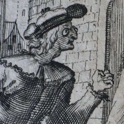 Le Cocu imaginaire (Moliere trad. Castelli, 1740)- Daucher