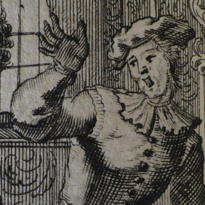 Les Fâcheux (Moliere trad. Castelli, 1740)- Daucher