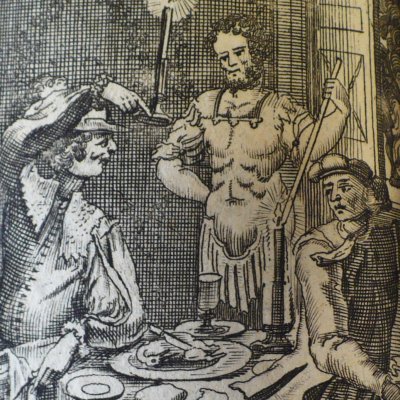 Le Festin de pierre (Moliere trad. Castelli, II, 1740)- Daucher