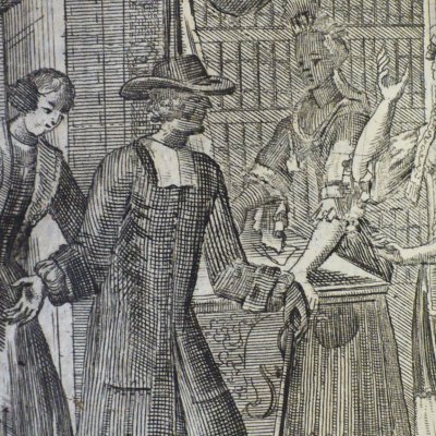 Les Femmes savantes (Moliere trad. Castelli, IV, 1740)- Daucher