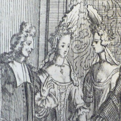 La Comtesse d’Escarbagnas (Moliere trad. Castelli, IV, 1740)- Daucher